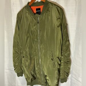 Better Be Olive Bomber Jacket
